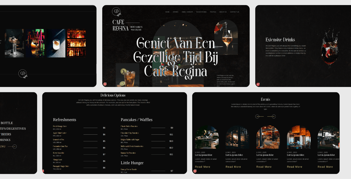 Café Website